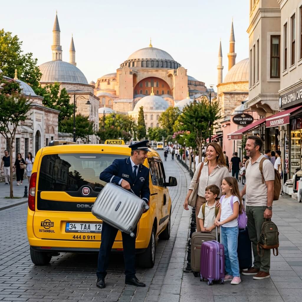 İstanbul Havalimanı Sarı Taksi Transfer Yolcu Hizmeti